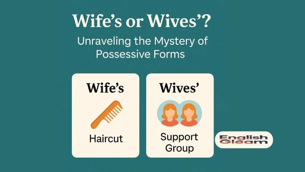 Wife’s or Wives’? Unraveling the Mystery of Possessive Form