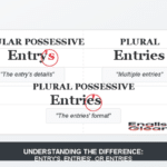 Understanding the Difference: Entry’s, Entries’, or Entries