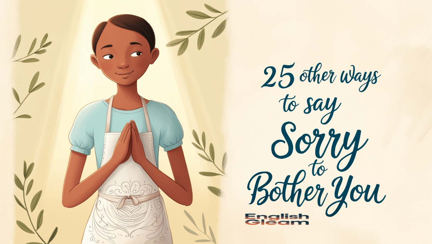 25 Other Ways to Say Sorry to Bother You