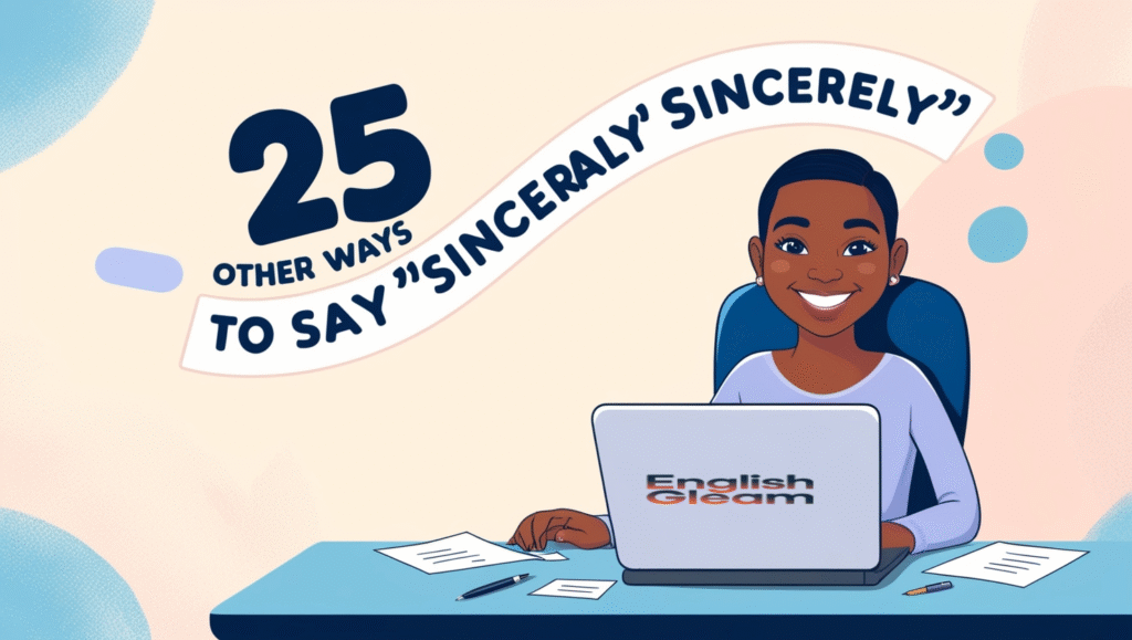 25 Other Ways to Say “Sincerely” (With Examples)