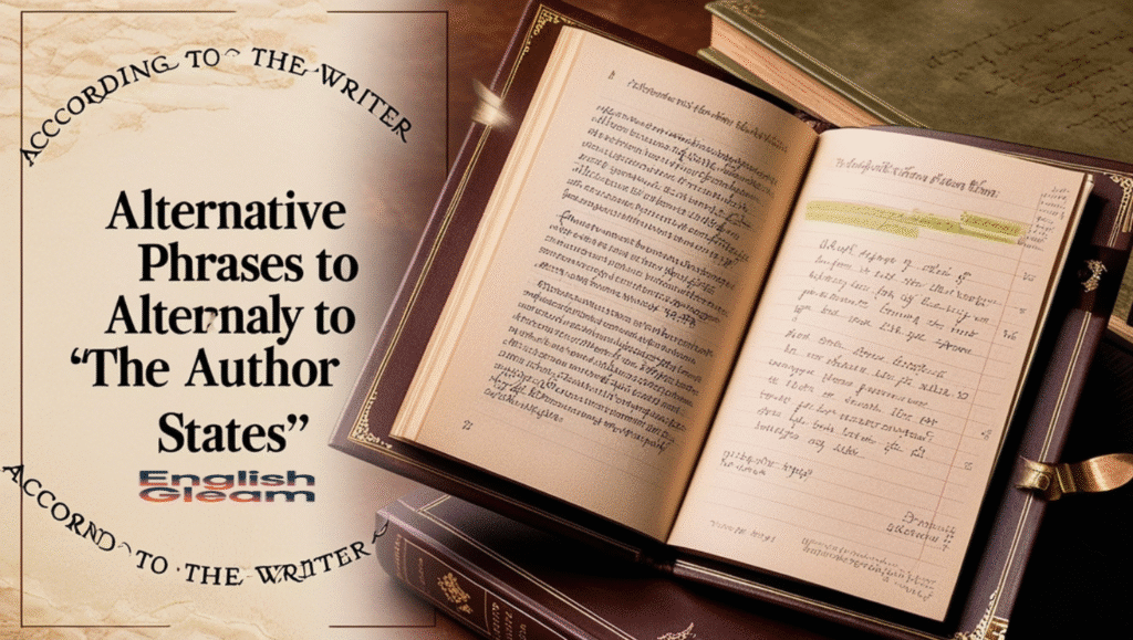 30 Other Ways to Say ‘The Author States’ (With Examples)
