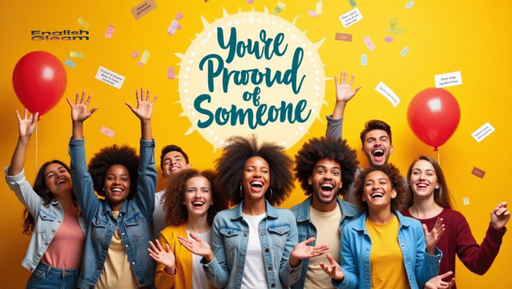 other ways to say you’re proud of someone
