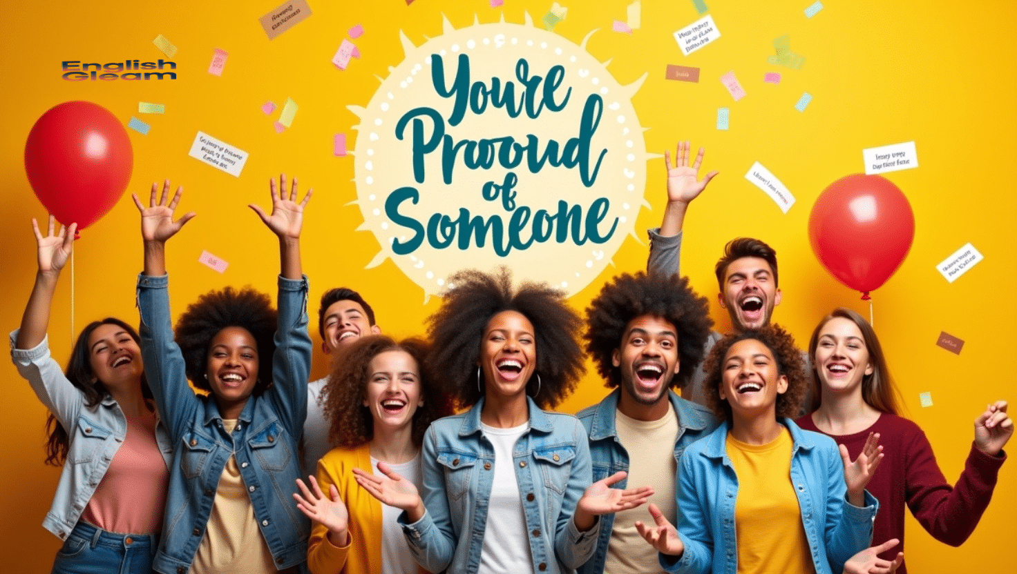other ways to say you’re proud of someone